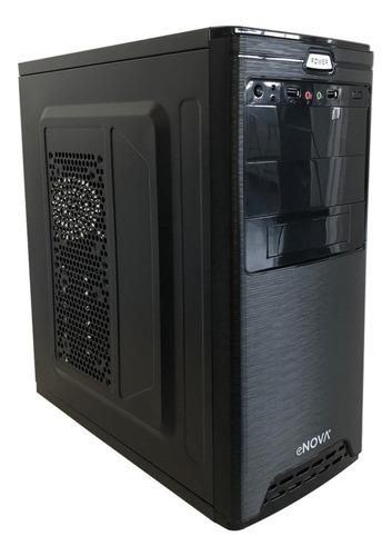 Gabinete Gamer Negro Con Fuente 500w Enova