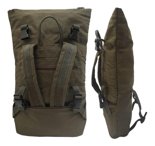 Mochila Lona Algodón Imper Magritte Bike San Roman
