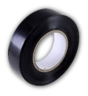 Cinta Aislante (teipe Negro) Marca: Fc Tamaño 19mm*18m