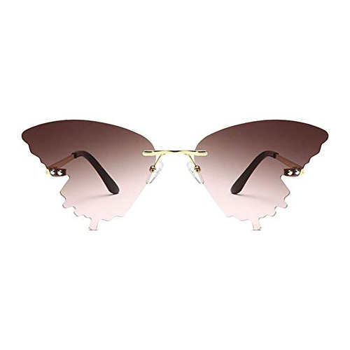 Gafas De Sol De Mariposa Para Mujer / Hombre Vestido 6772h