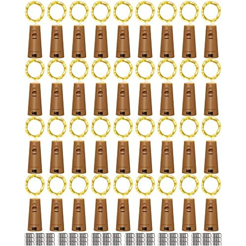 60 Paquetes De Luces De Botellas De Vino Tapón, Luces ...