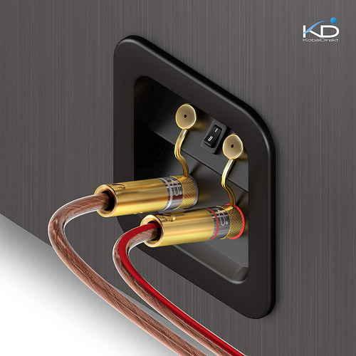 Paquete De Conectores Banana Kabel Direkt, Chapados En Oro
