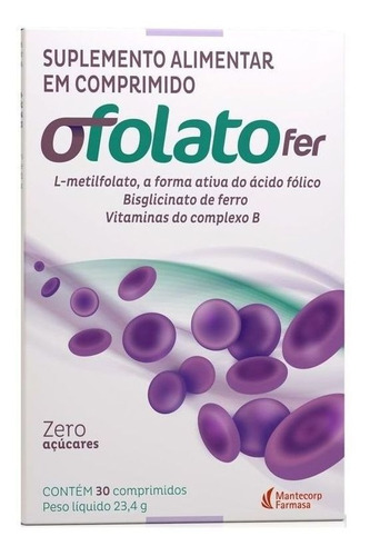 Ofolato Fer - 30 Comprimidos