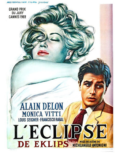Cuadro 30x45cm Le Eclipse Antonioni Poster De Eklips