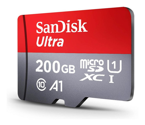 Memoria Micro Sd Sandisk Ultra A1 200gb Clase 10 100m/s Orig