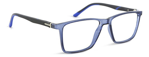 Armazón Anteojo Marco Rusty Pro25 Original Azul/transparente