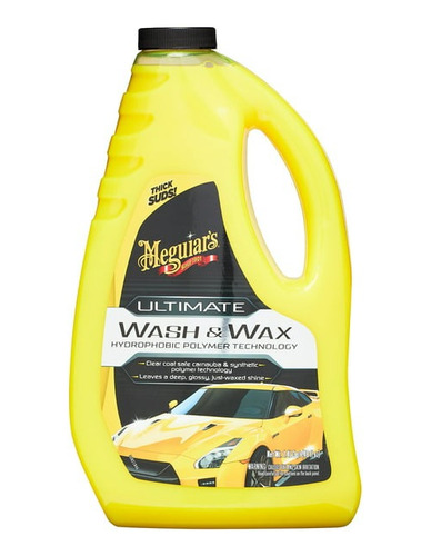 Meguiars Ultimate Wash & Wax, Lavado Y Cera, 48 Oz