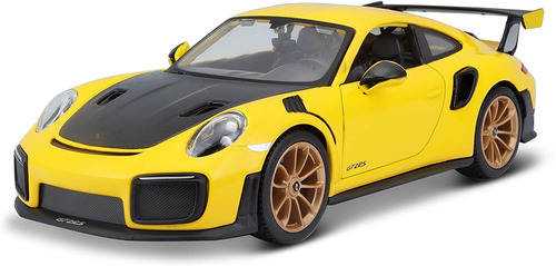 Maisto 1:24 Se 2018 Porsche 911 Gt2 Rs - Amarillo/negro