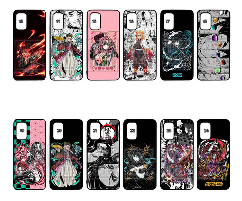 Carcasas Con Diseños Kimetsu No Yaiba Para Modelos Vivo