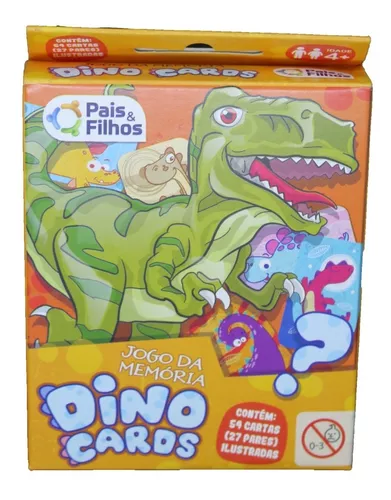 7221 - Jogo da memória Dino cards