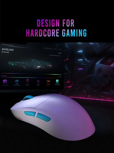 Mouse Lamzu Atlantis Mini Pro Gamer Inalámbrico 26k Dpi