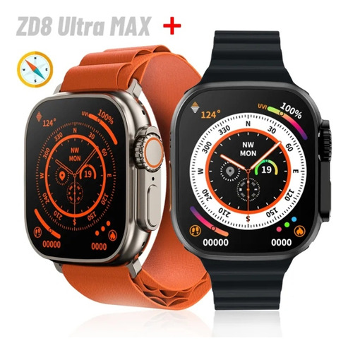 Reloj Smartwatch Zd8 Ultra Max 8 Aleación Titanio Sumergible