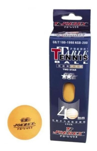 Pelota 3 Pcs Pin-pong Jr