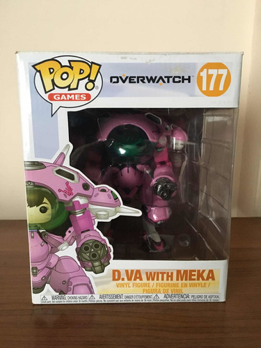 Funko Pop 177 Overwatch D.va Con Meka