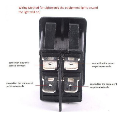 4x 4 Piezas Encendido / Apagado Interruptor Conducción Faro