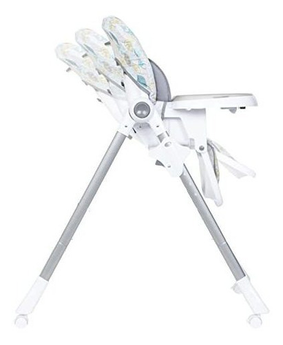 Silla De Comer Baby Trend Alta Hojitas Con Rueditas