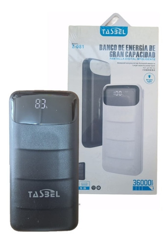 3 Cargador Batería Portátil Power Bank 36.000 Mah 2 Usb