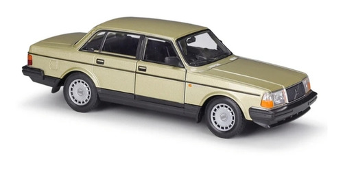 Auto De Colección Modelo Volvo 240 Gl Escala 1:24 Metálico 