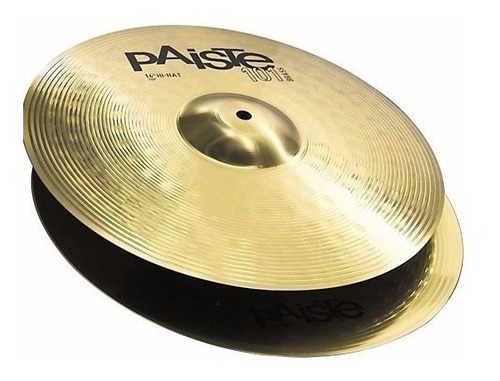 Paiste 101 Hi Hat 14 Platillo Batería Brass 101 Hh14 Par 6pa