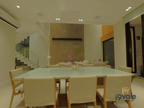 Casa Luxuosa À Venda Condomínio Alphaville 4 Dormitórios, Automatizada, Piscina No Alphaville Sjcampos-sp - Ca1111