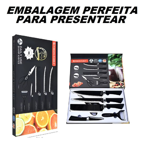 Churrasqueira Á Carvão Portátil Com Kit Faqueiro 6 Peças
