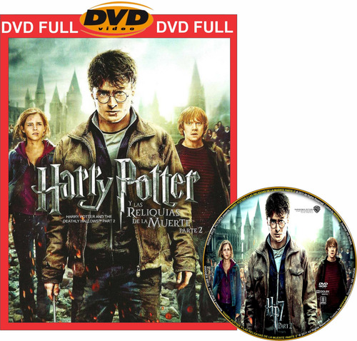 Harry Potter Saga. Dvd Full. Español. 8 Discos. Oficial
