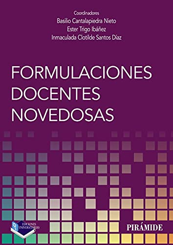 Libro Formulaciones Docentes Novedosas De  Cantalapiedra Nie