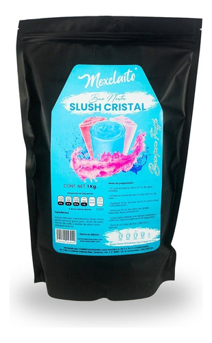 Mexclaito Base Slush Cristal Neutra Para Smoothie 1 Kg