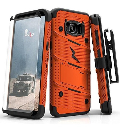 Funda Para Samsung Galaxy S8 Serie Zizo Tornillo Con Protect