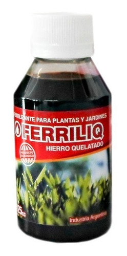 Fertilizante Ferriliq Hierro Fertilizar Hojas Quelato