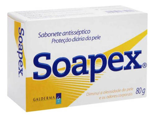 Sabonete Em Barra Soapex Antisseptico 80g