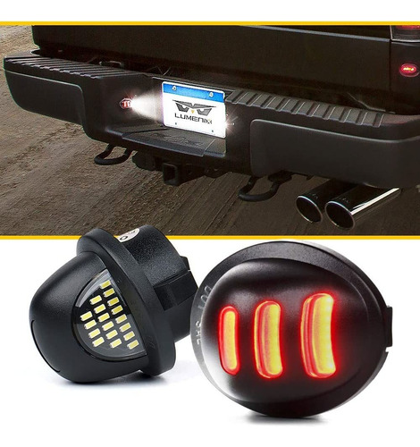 Lampara Led Luz Placa Matricula Trasera Para Ranger 1985