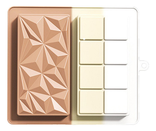 Molde De Silicona Para Barra De Chocolate Molde Para Barra D