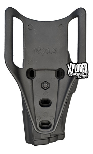 Imagen 2 de 10 de Funda Pistolera Tactica Rescue Nivel 2 Bersa Tpr9