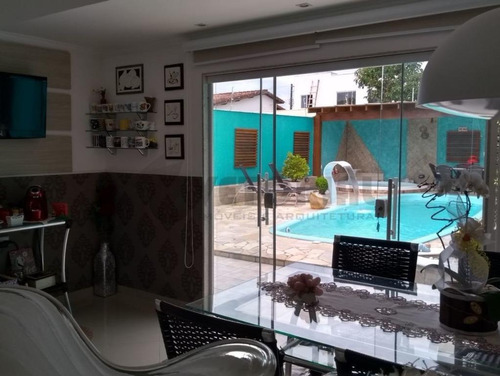 Imagem 12 de 23 de Linda Casa Com Piscina No Jardim Britânia - Caraguatatuba - Ca0136