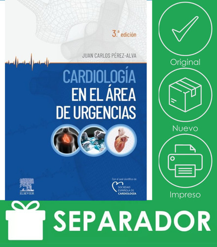 Cardiología En El Área De Urgencias 3era Ed., De Pérez Alva. Juan Carlos. Editorial Elsevier, Tapa Blanda, Edición 3era En Español