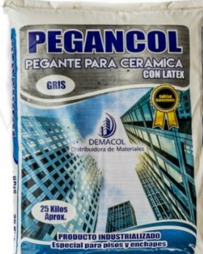 Pegacor Blanco * 25 Kg * 10unid - Kg a $6398