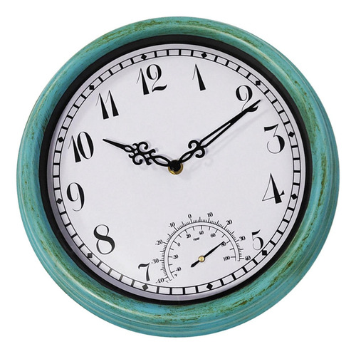 Relojes De Pared Para Interiores Y Exteriores De 12 Pulgadas