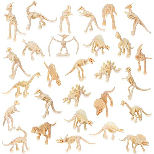 60 Piezas De Esqueleto De Dinosaurio, Figuras Surtidas ...
