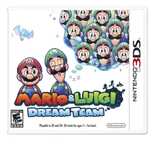 Jogo Mario & Luigi Dream Team Nintendo 3ds Midia Fisica