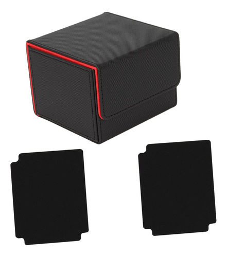 Caja De Baraja De Cartas, Caja De Que Cuadros Negro Rojo