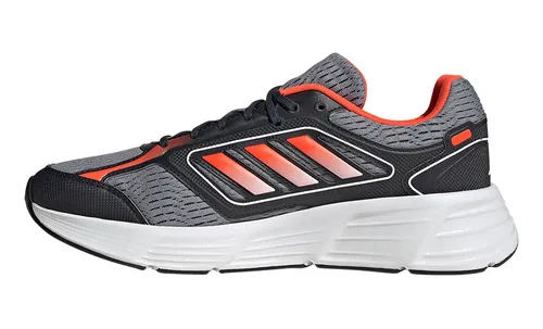 Tenis Running adidas Galaxy Star - Gris-naranja