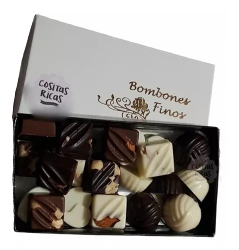 creencia Abandono riñones Caja Bombones Artesanales 1/2kg 500gr Regalo Chocolate