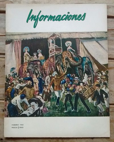 Revista Informaciones Embajada Usa 2 1955 Clases X Teléfono