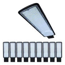 Comprar Kit 10 Luminária Led Pu002F Poste 200w Iluminação Publica 6500k
