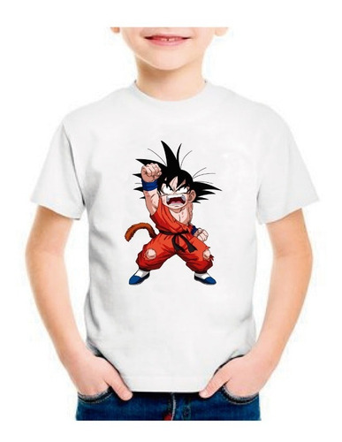 Polera De Niño Sublimada Dragon Ball Z3