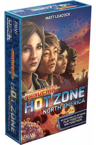 Pandemic Hot Zone Juego De Mesa