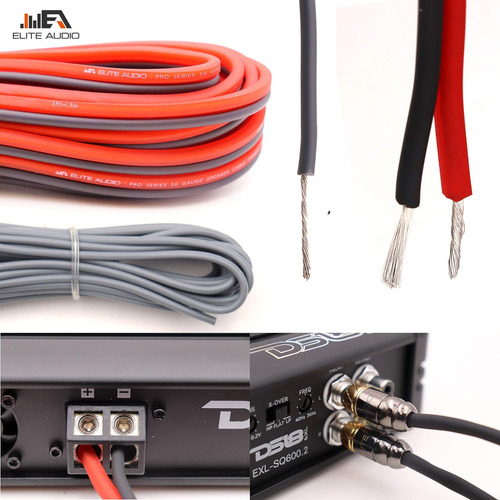 Kit Amplificador De Audio Elite Ea-prok8 Pro Calibre 8