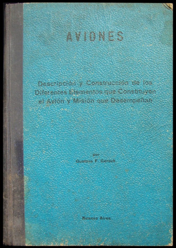 Aviones. Gustavo F. Gerock,  Año 1948. 49n 671