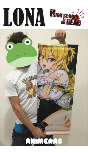 Lona De Highschool Of The Dead Para Colgar - Animeras